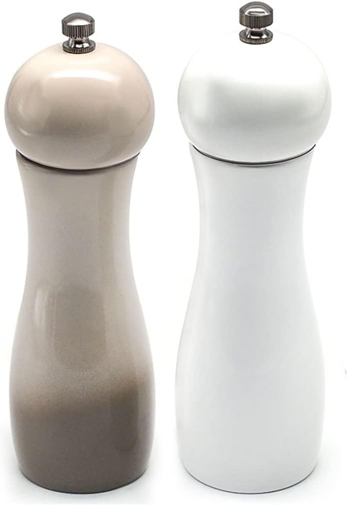 Ceramic Pepper Grinder Spice Bottle Adjustable Manual Salt Herbs Mill Shakers for Home Kitchen BBQ Cooking Tools