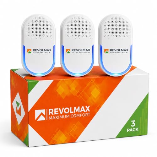 Image of COR-E29, Ultrasonic Pest Control Repeller - Electronic & Ultrasound, Indoor Plug-in Repellent - Get rid of - Rodents, Mice, Squirrels, Bats, Insects, Bed Bugs, Ants, Fleas, Spiders, Roaches (3 Pack)