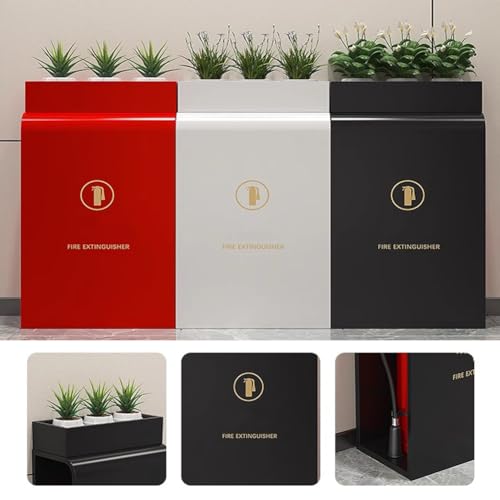 Soporte para extintor de incendios exterior e interior con base de maceta de pie 5