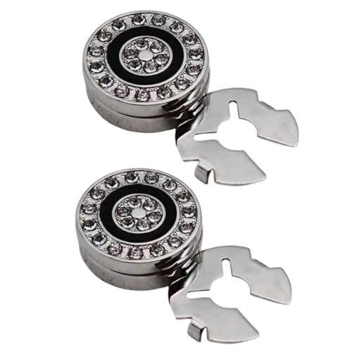 Image of 10pcs Brass Round Cuff Button Cover Cuff Links for Wedding Formal Shirt Mens Formal Button Covers Imitation Cufflinks