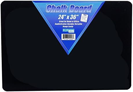 Black Chalk Board 24 X 36 Supplies Furniture & Equipment Flp10206 Flipside