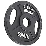 Signature Fitness Cast Iron Plate Weight Plate for Strength Training and Weightlifting, Standard or Olympic, Multiple Sizes - Image 4