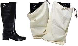 Earthwise Boot Shoe Bag 100% Cotton Made in the USA with Drawstring