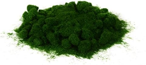 MJMODELS Standard Architectural Miniature Grass Powder, Dark Green