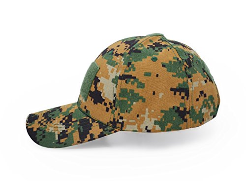Image of UltraKey Military Tactical Operator Cap, Outdoor Army Hat Hunting Camouflage Baseball Cap