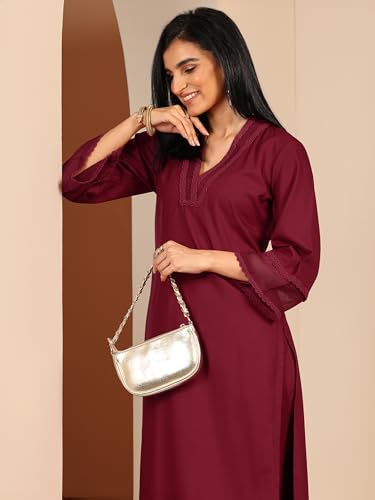 Image of Libas Embellished Rayon Co-ord Set