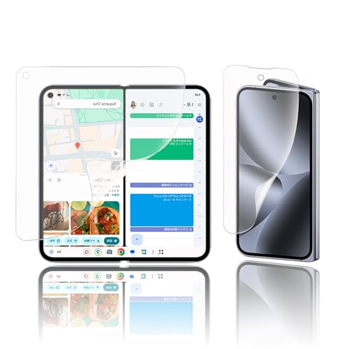�y1�� �A���`�O���A&�w��F�ؑΉ��zGoogle Pixel 10 Pro Fold �t�B���� �O�[�O�� �s�N�Z�� 10 Pro Fold �ی�t�B���� TPU�f�� 3D�݌v �T���T�� �^�b�`�� ���˖h�~ �����h�~ �C�A���X ����S�n �L�Y�C�� �C�A���X 