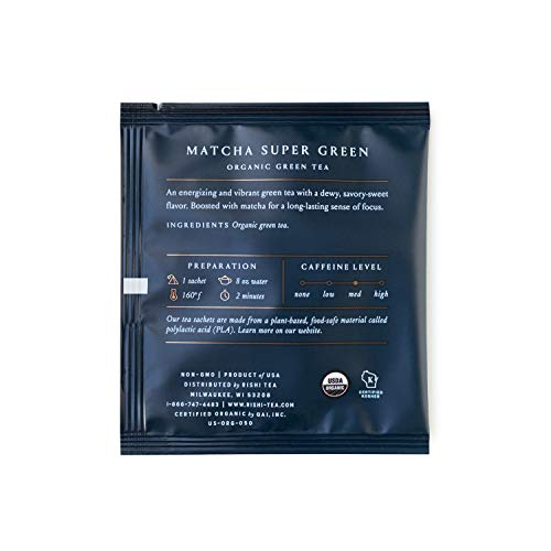 Té Verde en Saquitos Pack de 2 x 50 unidades miniatura 2
