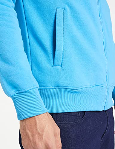 Image of Amazon Brand - Symbol Men Cotton Blend High Neck Fleece Sweatshirt