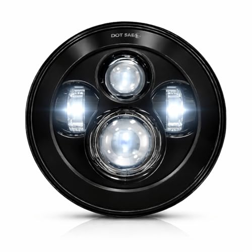 Amazon | Eagle Lights 8700B 7インチ ヘッドライト ハーレー