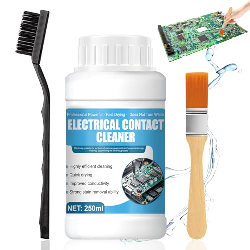 Limpia Contactos Electronicos, Limpia Contactos, Limpiador de Contactos Electronicos, Utilizado Principalmente Limpieza Placas Circuitos, Metálicas Diversas Superficies Componentes, 250ml