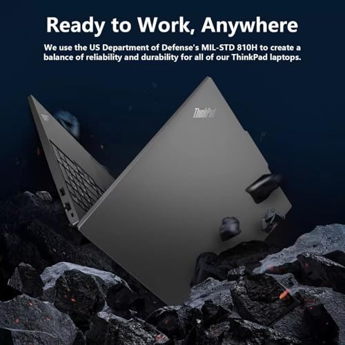 Image of Lenovo ThinkPad E16 Business Laptop, 16 inch WUXGA Display, Intel Core i5-1335U, 40GB RAM, 2TB SSD, HDMI, RJ-45, Wi-Fi 6, Backlit KB, Spill-Resistant Keyboard, Intel Iris Xe, Win 11 Pro, Black