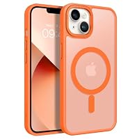 BENTOBEN Cover Magnetica Per IPhone 13/14 6,1" - Custodia Bumper Antiurto Traslucida Opaca - Nero