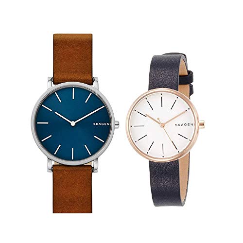 SKAGEN �X�J�[�Q�� �y�A�E�H�b�` HAGEN SIGNATUR �����Y ���f�B�[�X �r���v SKW6446SKW2592 2�{�Z�b�g �N�I�[�c [�N���[�j���O�N���X �}�C�N���t�@�C�o�[�t] [���s�A���i]