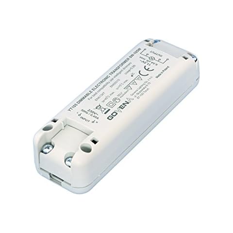 0-105W 12VAC Low Voltage Dimmable Electronic Transformer YT105 Cover