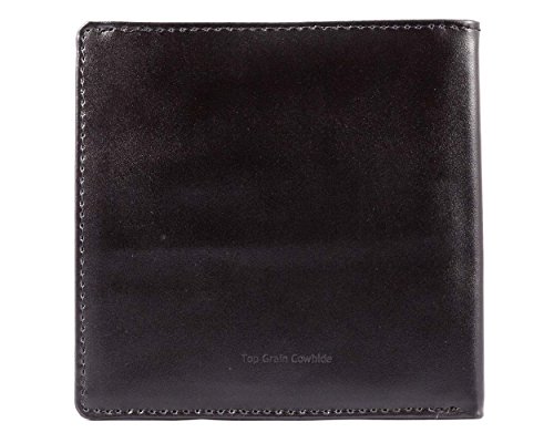 Big Skinny Men's World Leather Bi-Fold Slim Wallet, Holds Up to 35 Cards3