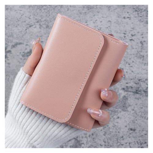 Short Women's Wallet Student Ticket Clip Multi-Function Card Holder Change Ultra-Thin Wallet(Black-JoJo's Bizarre Adventure1)