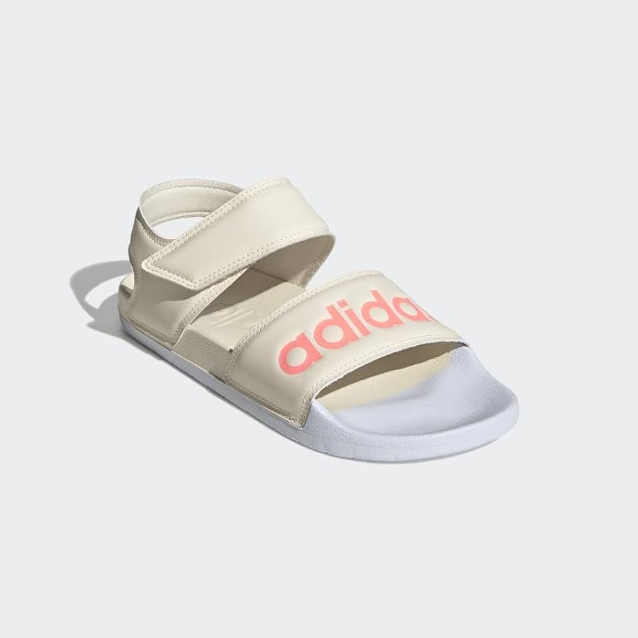 Amazon.com | adidas Adilette Sandals Men's, Beige, Size 6