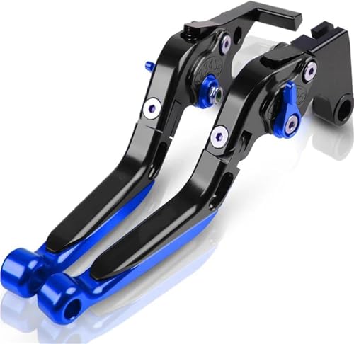 Leviers d'embrayage de frein pour XSR900 ABS 2016-2020 en aluminium noir et bleu