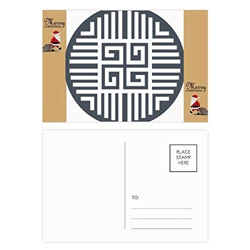 Cartes de remerciement chinoises Père Noël : l'écrin parfait pour vos cadeaux