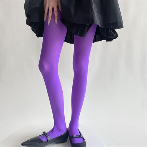 Image of Women's Tights Solid Color Elegant Stocking Leggings High Elastic Sexy Tights Pantyhose for Street Date Club Party