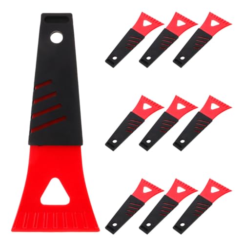 jojofuny Grattoir à Glace pour Pare-Brise Voiture 6,89 Pouces Mini Portable Outil Multifonctionnel Léger Rangement Facile Anti-Rayures Hiver Réutilisable