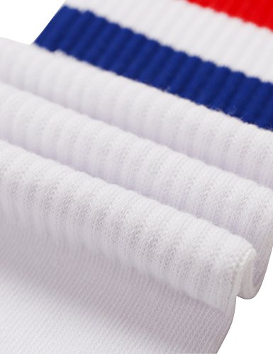 Joulli White Knee High Tube Socks 1-3 Pairs - Image 5