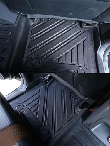 Tapis de voiture TPE pour Ford Ranger Wildtrak 2017-2020 camion 5 places - 7