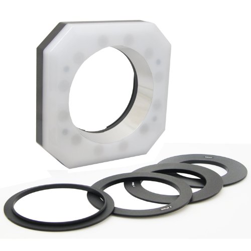 Opteka RL-12 Digital Macro LED Ring Light for Canon EOS, Nikon, Sony Alpha