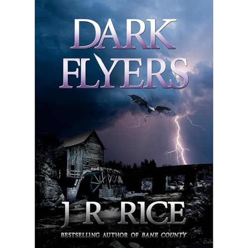 Dark Flyers Audiolibro Por J R RICE arte de portada