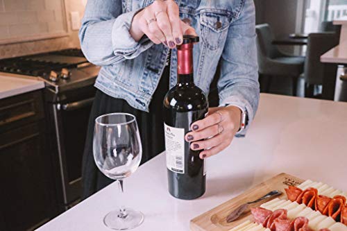 Airvi Electric Wine Opener Kit And Gift Box, Professional Wine Accessories, Automatic Corkscrew, Aerator, Foil Cutter, Wine Stopper #TOP1