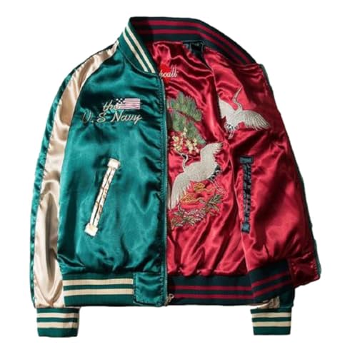 裏メッシュ刺繍スカジャンhawaii Lot No. TT78774 / SUKA T-SHIRT EMBROIDERED “ALOHA HAWAII