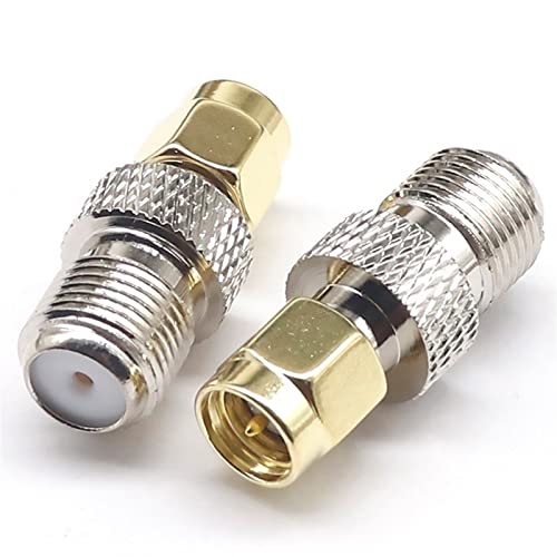 Adaptateur SMA mâle vers F femelle pour améliorer la réception TV et internet à la maison