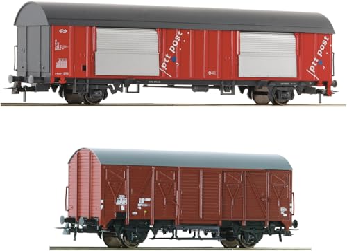 6600074 H0 Lot de 2 trains postaux NS Ep.IV pour modélisme ferroviaire