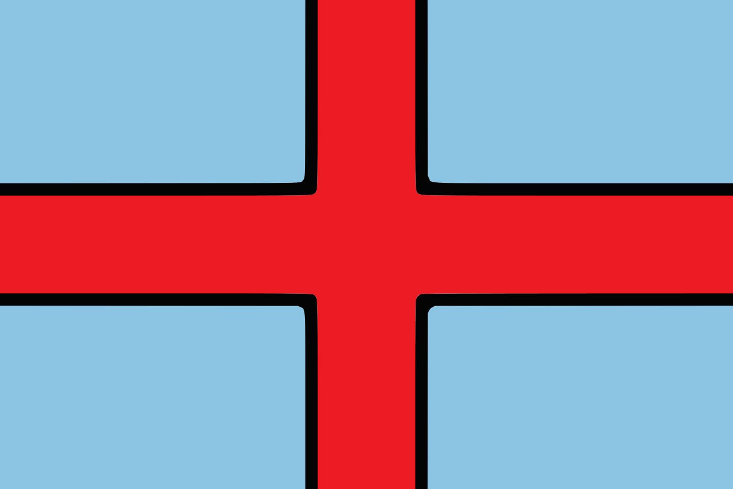 Drapeau de la Comunidad de Segovia grand format pour décoration murale