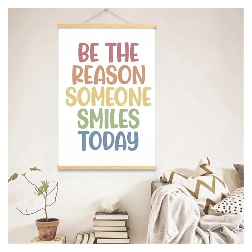 Impression sur Toile Citation Inspirante Déco Murale 30x40cm
