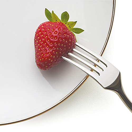 Servizio Da Tavola Doreline In Porcellana Con Bordo Oro – 18 Pezzi (6 Piatti Piani, 6 Fondi, 6 Frutta) Per 6 Persone