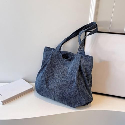 Sac à bandoulière en denim grand format fini le manque d'espace - 5