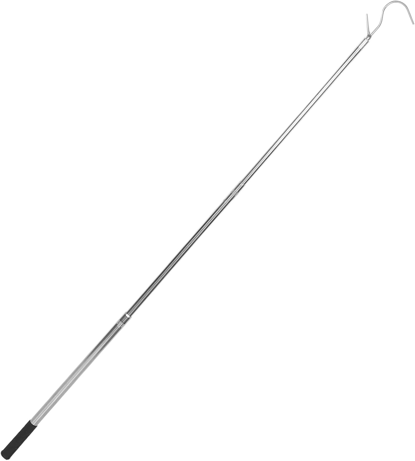 Awning Pulling Rod for Camping and Tents Adjustable Retractable Sunshade Opener Hook Portable Telescopic Rod for Outdoor Shelters and Rv Awnings