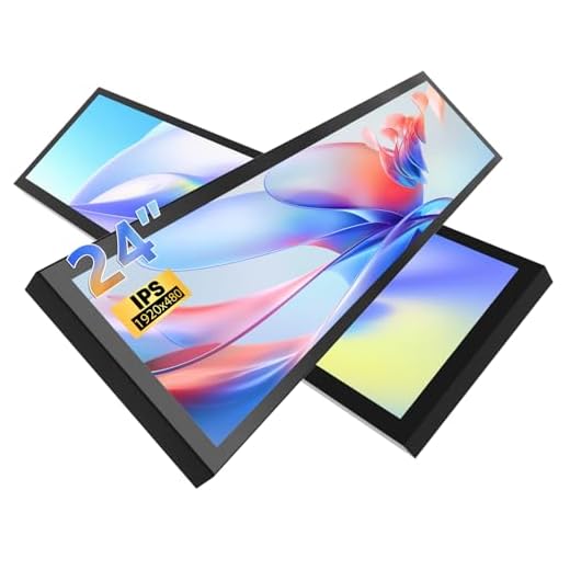 Ultra-Wide Bar LCD Monitor for Signage