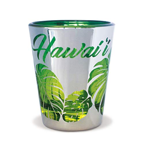 Island Heritage Hawaiian Tropical Foil Short 1 Oz Shot Glass  cover