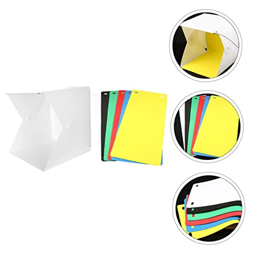 Homoyoyo 1 Conjunto Caixa De Luz Estúdio Fotográfico Porta-retrato Led Mini Porta-retratos Tenda De