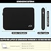 AIPIE Custodia per Macbook Air 13 Pollici Proteggi Custodia per Macbook Pro 13 Pollici, Borsa Porta pc Computer Custodia Cover Notebook Laptop 13,3 Pollici Copri 32 x 23 x 2,5 cm, Nero
