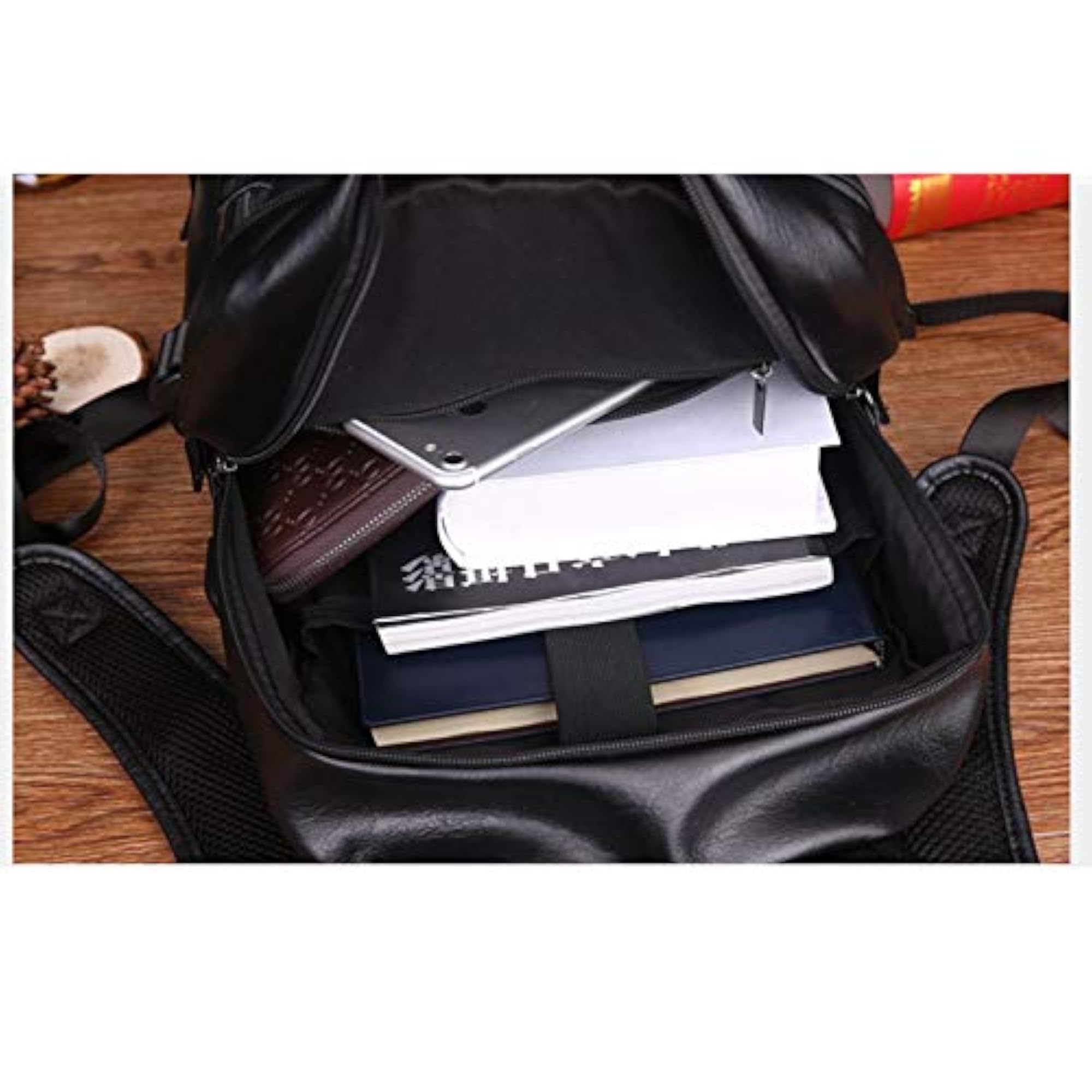 Men's Large Capacity Casual Backpack, Travel School Bag