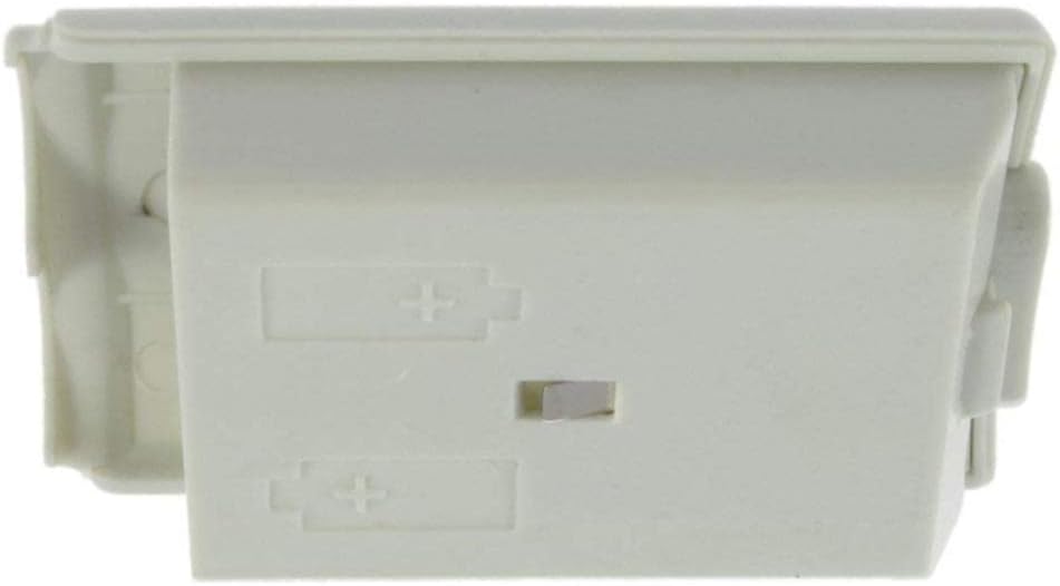 Replacement Battery Cover Compatible with Xbox 360 Wireless Controller AA Battery Control White Battery Case