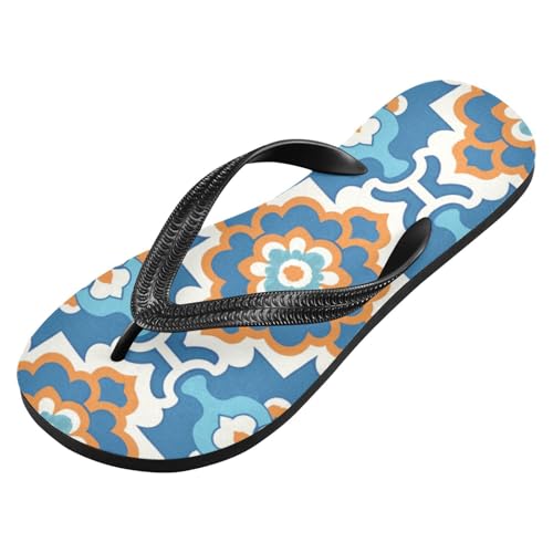 Tongs plates en caoutchouc confortables pour moments de détente
