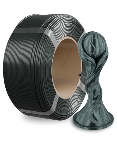 Image of Polymaker Panchroma Silk PLA Filament Refill 1.75mm 1kg, Gunmetal Grey