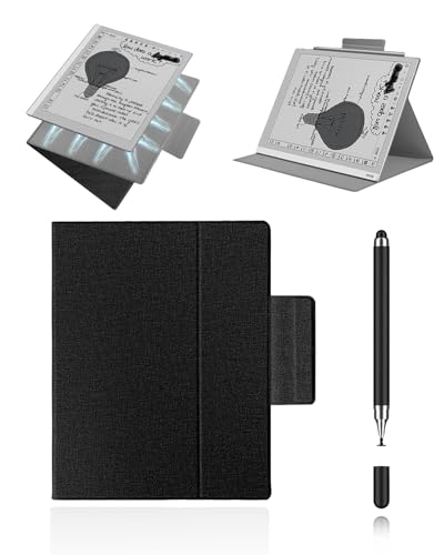 Étui BOOX Go 10.3 liseuse epapier Powfix noir housse de protection