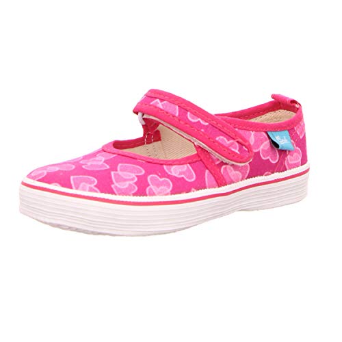 Beck Mädchen Herz Multisport Indoor Schuhe, Pink, 29 EU
