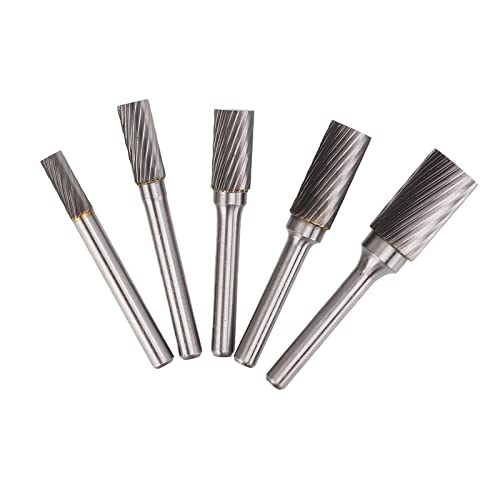 Set de 5 fresas de carburo con vástago 6 mm miniatura 5